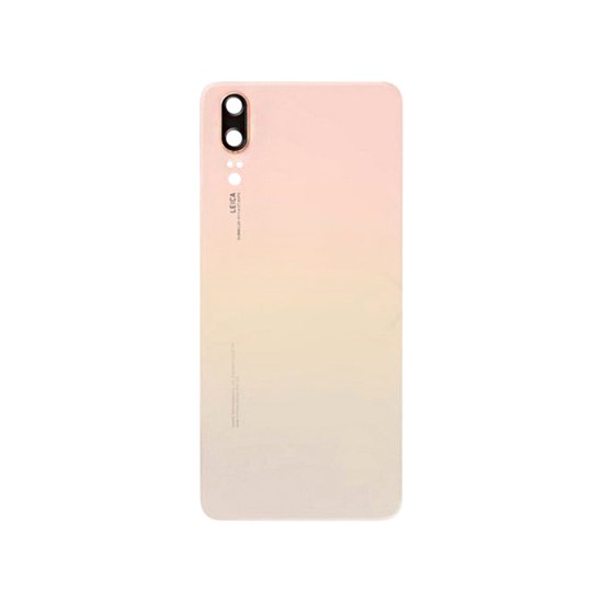 Tapa Trasera+Lente de Cámara Huawei P20 Dorado Rosa Tapa Trasera+Lente de Cámara Huawei P20 Dorado Rosa