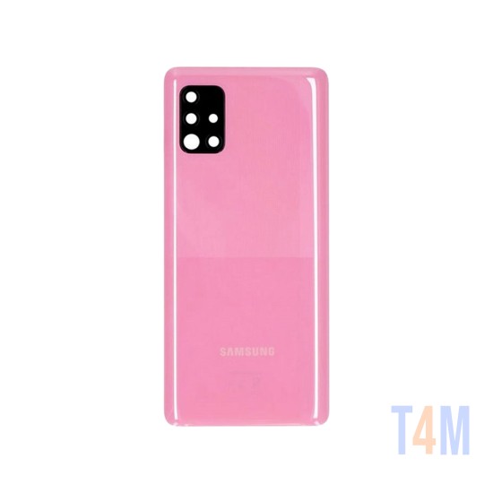 Tapa Trasera con Lente de Cámara Samsung Galaxy A51 5G/A516 Rosa Prism Cube