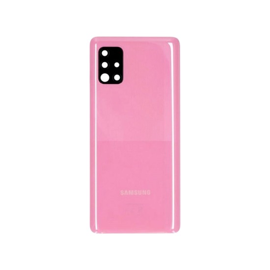 Back Cover with Camera Lens Samsung Galaxy A51 5G/A516 Prism Cube Pink Back Cover with Camera Lens Samsung Galaxy A51 5G/A516 Prism Cube Pink