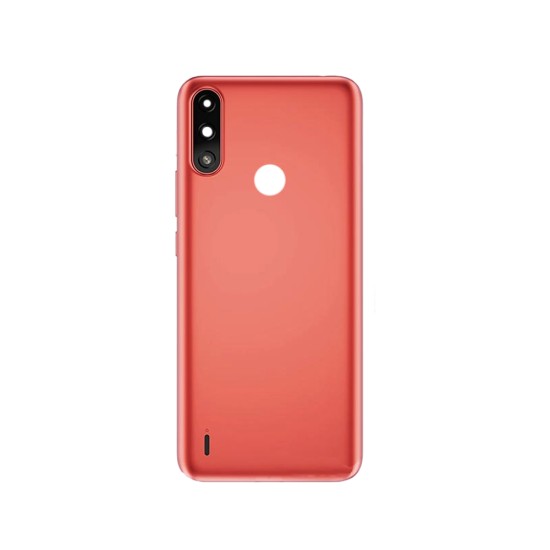 Back Cover with Camera Lens Motorola Moto E7 Power/PAMH0001IN Red Back Cover with Camera Lens Motorola Moto E7 Power/PAMH0001IN Red
