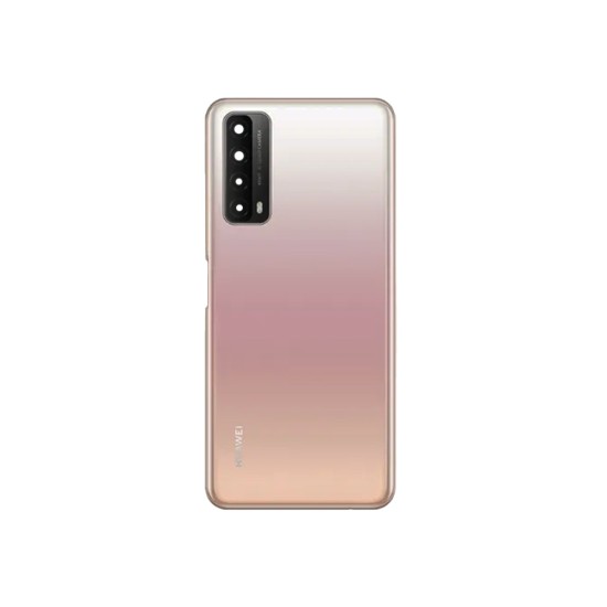 Tapa Trasera con Lente Huawei P Smart 2021 Bluksh Dorado Tapa Trasera con Lente Huawei P Smart 2021 Bluksh Dorado