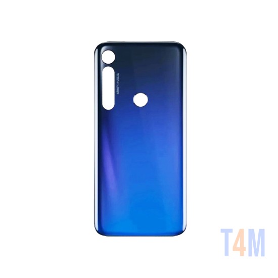 Tampa Traseira Motorola Moto G8 Plus/XT2019 Azul Escuro