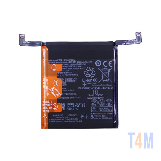 Bateria Huawei Mate 40 Pro NOH-NX9/NOH-AN00 HB576675EEW