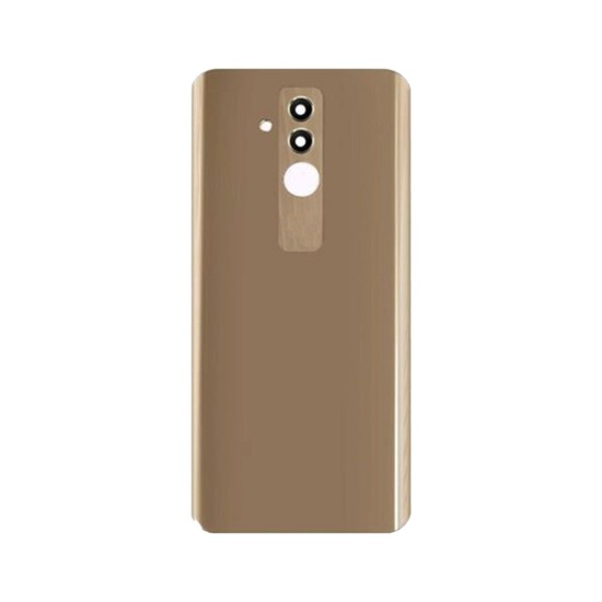 Tapa Traseira con Lente de Cámara Huawei Mate 20 Lite (Sin Logo) Dorado Tapa Traseira con Lente de Cámara Huawei Mate 20 Lite (Sin Logo) Dorado