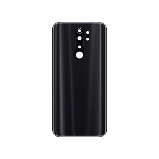 TAPA TRASERA CON LENTE DE CÁMARA XIAOMI REDMI NOTE 8 PRO (SIN LOGO) NEGRO TAPA TRASERA CON LENTE DE CÁMARA XIAOMI REDMI NOTE 8 PRO (SIN LOGO) NEGRO