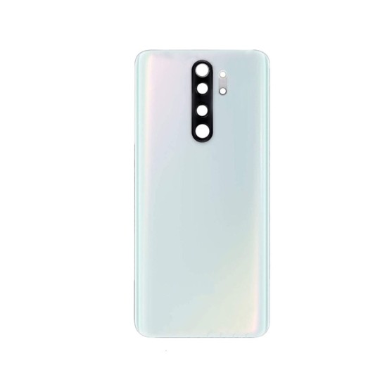 TAPA TRASERA CON LENTE DE CÁMARA XIAOMI REDMI NOTE 8 PRO (SIN LOGO) BLANCO TAPA TRASERA CON LENTE DE CÁMARA XIAOMI REDMI NOTE 8 PRO (SIN LOGO) BLANCO