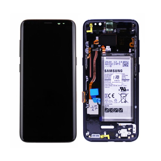 Touch+Display with Frame and Battery Samsung Galaxy S8/G950 5.8" Service Pack (GH82-13971A) Black Touch+Display with Frame and Battery Samsung Galaxy S8/G950 5.8" Service Pack (GH82-13971A) Black