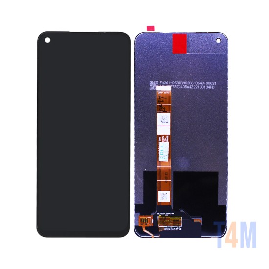 TOUCH+DISPLAY OPPO A72 4G/A52 4G/A92 4G 6,5" SERVICE PACK PRETO