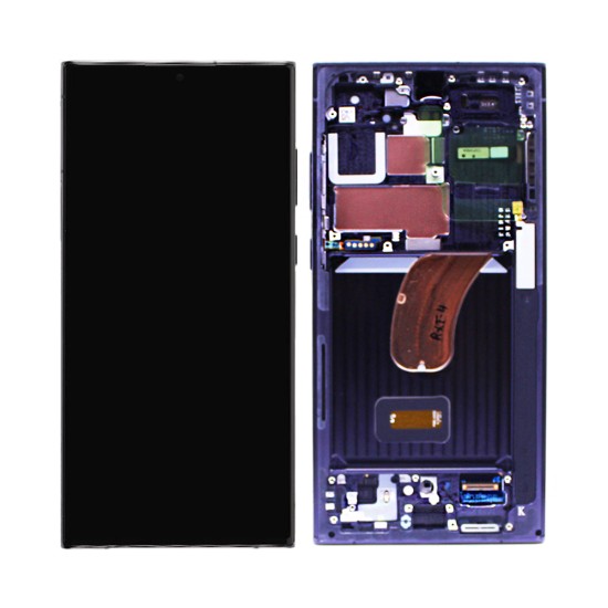 Touch+Display+Frame Samsung Galaxy S23 Ultra 5G/S918 Service Pack Black Touch+Display+Frame Samsung Galaxy S23 Ultra 5G/S918 Service Pack Black