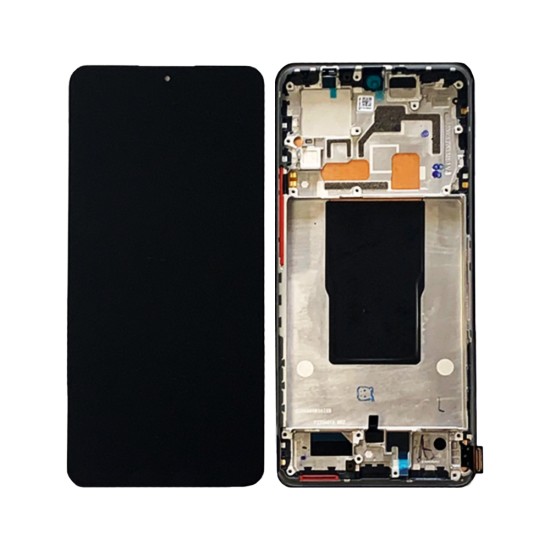 Touch+Dispaly con Frame Xiaomi 12T 6,67" Negro Touch+Dispaly con Frame Xiaomi 12T 6,67" Negro