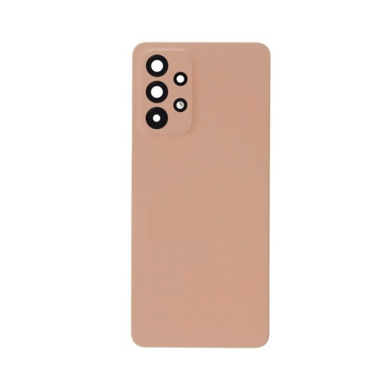 Back Cover with Camera Lens Samsung Galaxy A33 5g 2022/A336b Peach Back Cover with Camera Lens Samsung Galaxy A33 5g 2022/A336b Peach