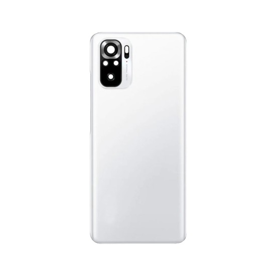 Tapa Trasera+Lente de Cámara Xiaomi Redmi Note 10S Blanco Tapa Trasera+Lente de Cámara Xiaomi Redmi Note 10S Blanco