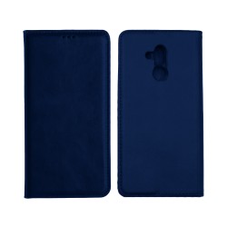 Leather Flip Cover with Internal Pocket For Huawei Mate 20 Lite Blue Leather Flip Cover with Internal Pocket For Huawei Mate 20 Lite Blue