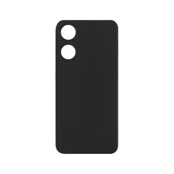 Silicone Case with Camera Shield for Oppo A78 4g Black Silicone Case with Camera Shield for Oppo A78 4g Black