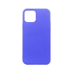 Capa de Silicone com Moldura de Câmera para Apple iPhone 12/12 Pro Roxo Capa de Silicone com Moldura de Câmera para Apple iPhone 12/12 Pro Roxo