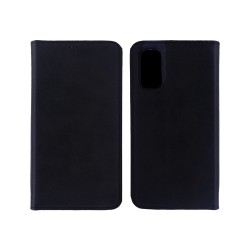 Capa Flip de Couro com Bolso Interno para Xiaomi MI 11i Black Preto Capa Flip de Couro com Bolso Interno para Xiaomi MI 11i Black Preto