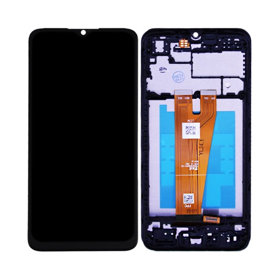 Touch+Display+Frame Samsung Galaxy A04/A045 Black Touch+Display+Frame Samsung Galaxy A04/A045 Black