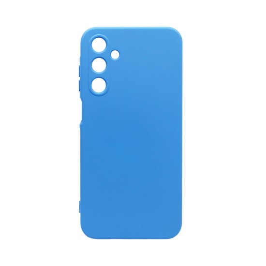 Silicone Case with Camera Shield for Samsung Galaxy A25 5G Blue Silicone Case with Camera Shield for Samsung Galaxy A25 5G Blue