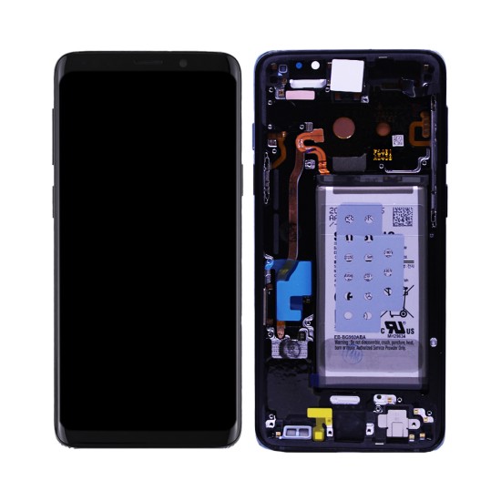 Touch+Display+Frame with Battery Samsung Galaxy S9/G960 Service Pack Black Touch+Display+Frame with Battery Samsung Galaxy S9/G960 Service Pack Black