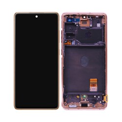 Touch+Display+Frame Samsung Galaxy S20 FE 4G/G780 Service Pack Cloud Laranja Touch+Display+Frame Samsung Galaxy S20 FE 4G/G780 Service Pack Cloud Laranja