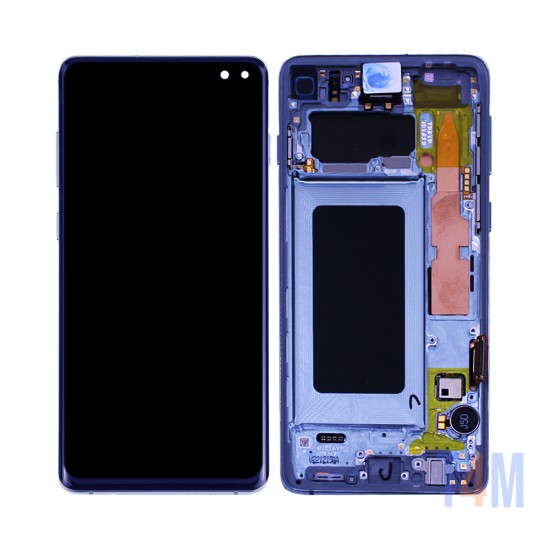 Touch+Display+Frame Samsung Galaxy S10/G973 Service Pack Verde
