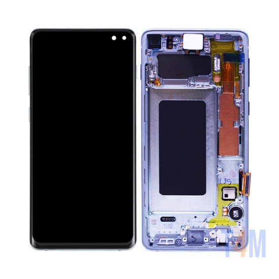 Touch+Display+Frame Samsung Galaxy S10/G973 Service Pack Green