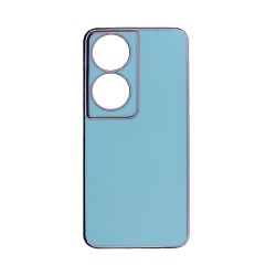 Capa de Silicone Designer com Moldura de Câmera para Huawei Honor 90 Smart Verde Mar Capa de Silicone Designer com Moldura de Câmera para Huawei Honor 90 Smart Verde Mar