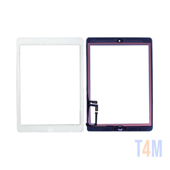 Touch Apple iPad Air/iPad 5 with Home Button White