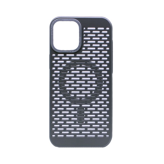 Capa magnética com design de malha para Apple iPhone 16 Pro Prata Capa magnética com design de malha para Apple iPhone 16 Pro Prata