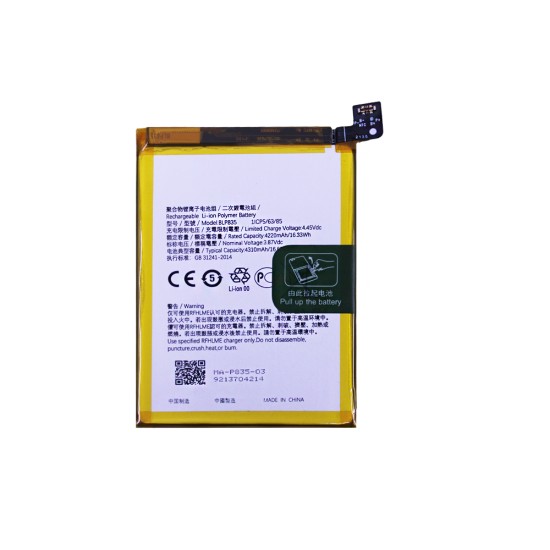 Batería BLP835 para Oppo Reno5 Lite/CPH2205/A94 4G/CPH2203/Reno5 F/CPH2217/F19 Pro/CPH2285 4310mAh Batería BLP835 para Oppo Reno5 Lite/CPH2205/A94 4G/CPH2203/Reno5 F/CPH2217/F19 Pro/CPH2285 4310mAh