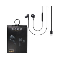 AUSCULTADOR SAMSUNG GALAXY S10 + AJUSTADO POR AKG TIPO-C JACK PRETO AUSCULTADOR SAMSUNG GALAXY S10 + AJUSTADO POR AKG TIPO-C JACK PRETO