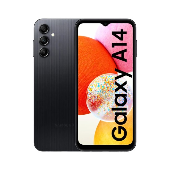 Smartphone SAMSUNG GALAXY A14 4G/SM-A145F 4GB/64GB 6.6" DUAL SIM Black Smartphone SAMSUNG GALAXY A14 4G/SM-A145F 4GB/64GB 6.6" DUAL SIM Black