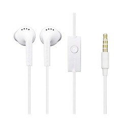 Auscultadores Samsung EHS61ASFWE com Cabo e Microfone 3,5mm 1,2m Branco Auscultadores Samsung EHS61ASFWE com Cabo e Microfone 3,5mm 1,2m Branco