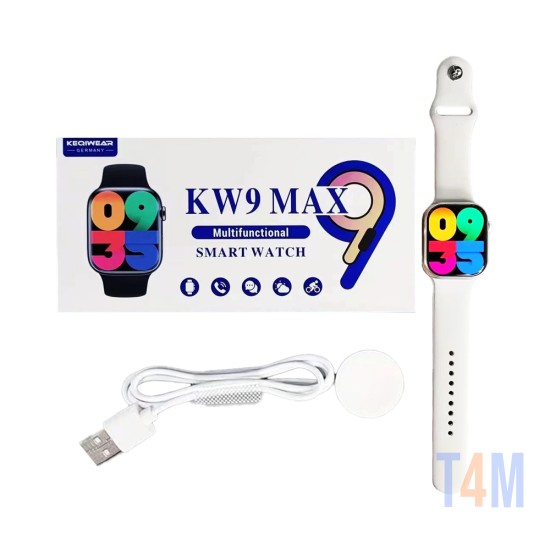 Smartwatch KW9 MAX 49mm 2.02" (Call Version) Silver