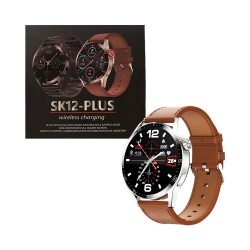 Smartwatch Kalobee SK12 Plus 1,32" (Versão para Chamada) NFC Marrom Smartwatch Kalobee SK12 Plus 1,32" (Versão para Chamada) NFC Marrom
