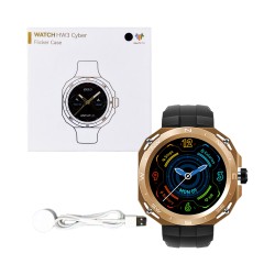 Smartwatch Wear Fit Pro HW3 Cyber 1,39" (Versão para Chamada) NFC Dourado Smartwatch Wear Fit Pro HW3 Cyber 1,39" (Versão para Chamada) NFC Dourado
