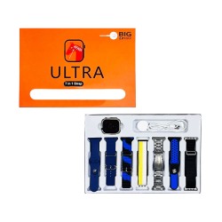Smartwatch Ultra com 7 Alças 2,01" (Versão de Chamada) Azul Smartwatch Ultra com 7 Alças 2,01" (Versão de Chamada) Azul
