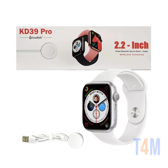 Smartwatch KD39 Pro 2,02" (Versión de Llamada) Blanco