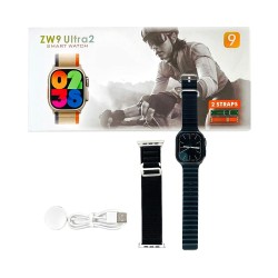 Smartwatch ZW9 Ultra 2 com 2 Alças 2,02" 49mm(Versão para Chamada) Preto Smartwatch ZW9 Ultra 2 com 2 Alças 2,02" 49mm(Versão para Chamada) Preto