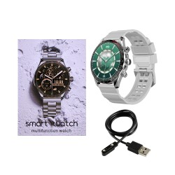 Smartwatch Y99 1,43" 44mm (Versão de Chamada) Prata Smartwatch Y99 1,43" 44mm (Versão de Chamada) Prata