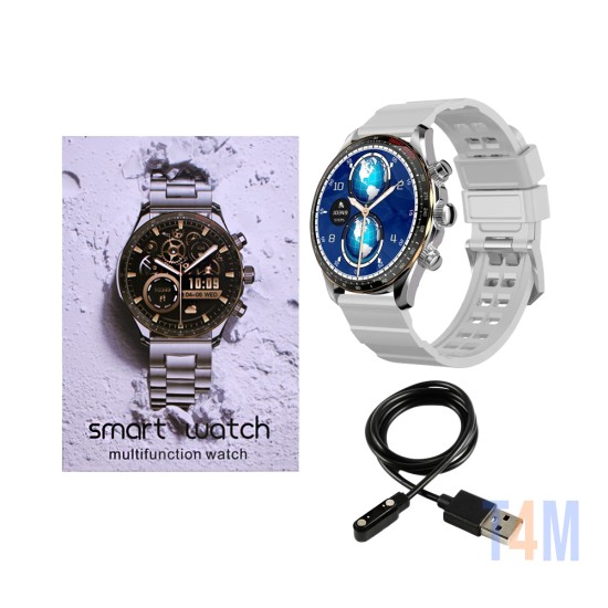 Smartwatch Y99 1.43" 44mm (Call Version) Gold and Silver