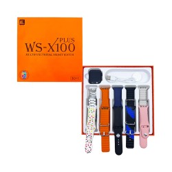 Smartwatch WS-X100 Plus com 10 Alças 1,96" (Versão de Chamada) Preto Smartwatch WS-X100 Plus com 10 Alças 1,96" (Versão de Chamada) Preto