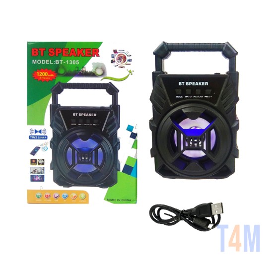 Sing-e Portable Wireless Speaker BT1305 Black