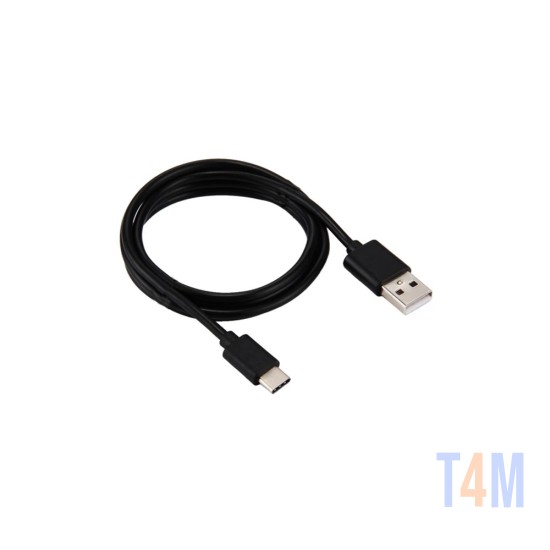 Cable Universal USB a Tipo C 1,2m Negro