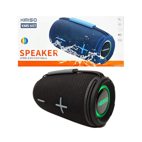 Kimiso Portable Wireless Speaker KMS-657 Black