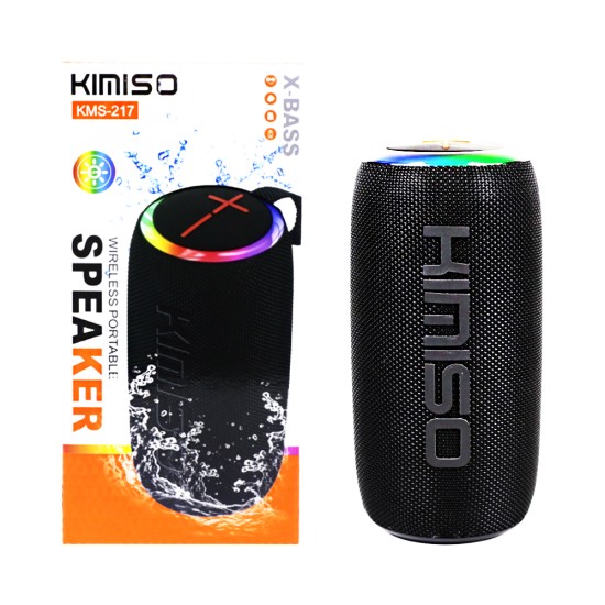 Kimiso Portable Wireless Speaker KMS-217 Black