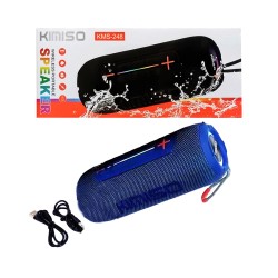 Coluna Sem Fio Portátil Kimiso KMS-248 Azul Coluna Sem Fio Portátil Kimiso KMS-248 Azul