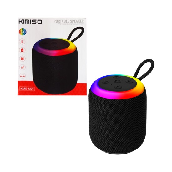 Kimiso Portable Wireless Speaker KMS-M21 Black