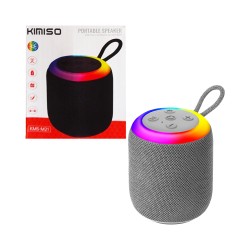 Coluna Sem Fio Portátil Kimiso KMS-M21 Cinza Coluna Sem Fio Portátil Kimiso KMS-M21 Cinza