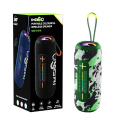 Coluna Sem Fio Portátil Imenso IMS-S1016 Militares Coluna Sem Fio Portátil Imenso IMS-S1016 Militares